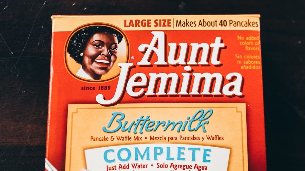 Aunt Jemima UNSPLASH (RACIAL STEREOTYPE)