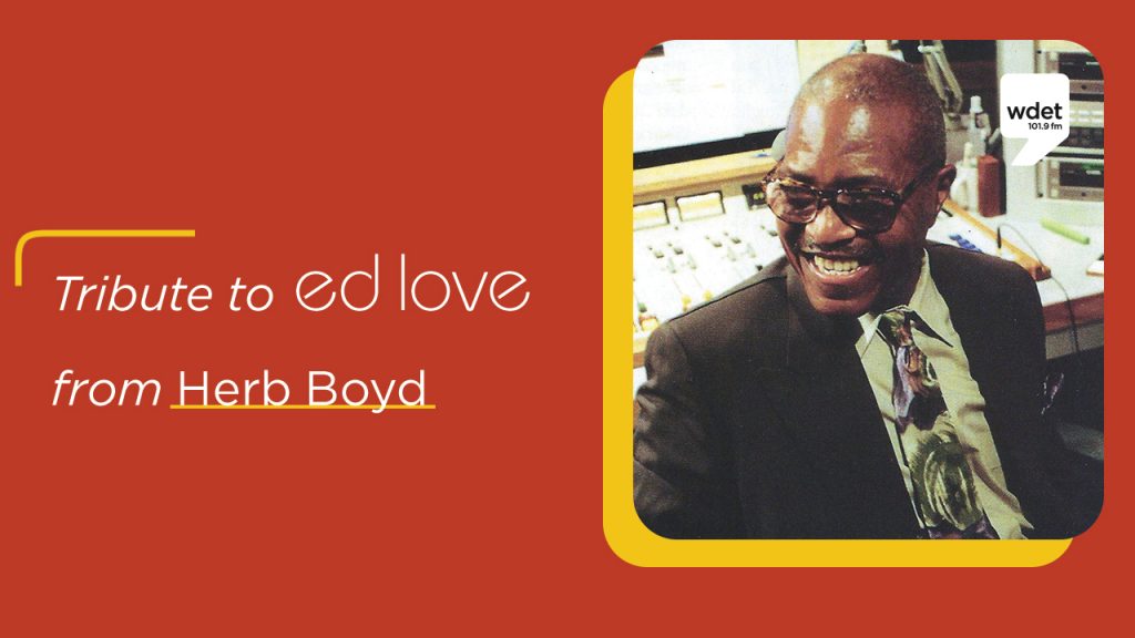 Ed Love Testimonial Herb Boyd