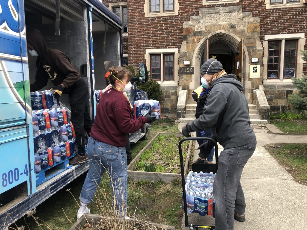 We the People of Detroit Water Bottle