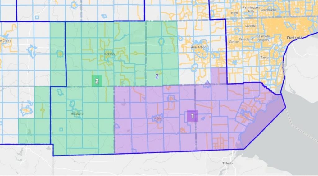 Redistricting Commission Draft Map NOT FINAL 8.30.21