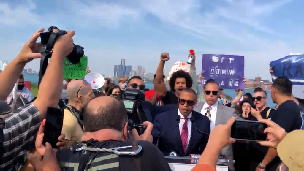 James Craig Gov Announcement Belle Isle protests