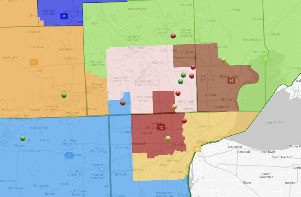 DRAFT Chestnut MICRC redistricting map November 2021