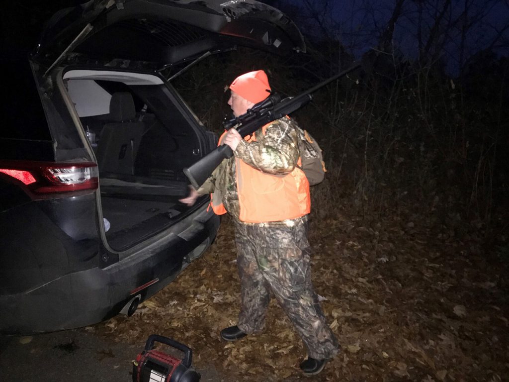 State Rep. Sarah Lightner hunting