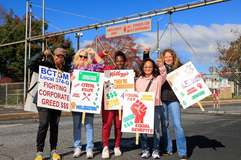 Kellogg workers