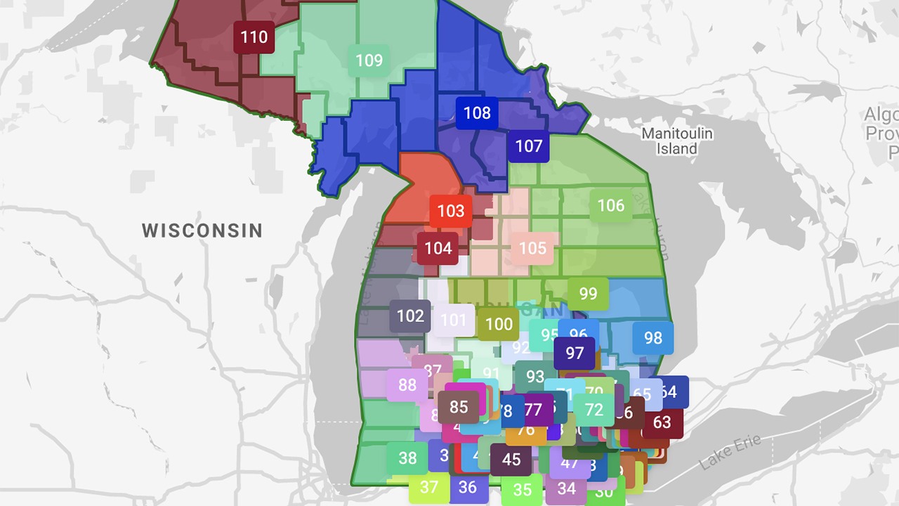 Groups to challenge partisan fairness of Michigan House map WDET 101.9 FM