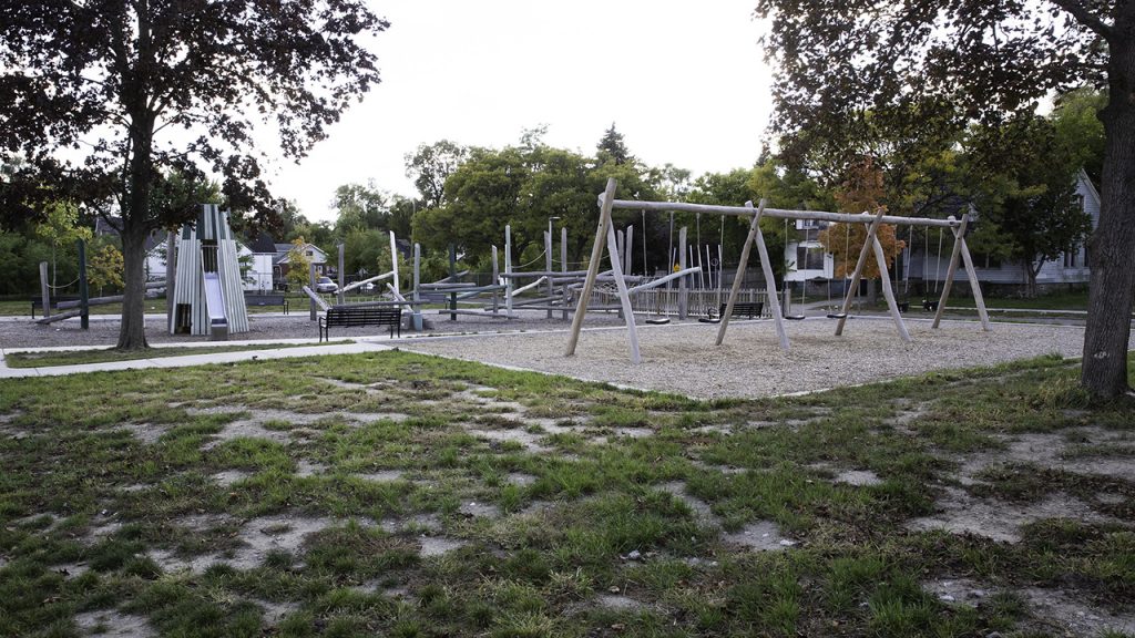 Detroit park playground