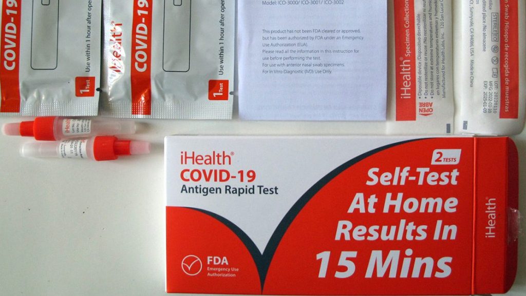 Covid home test kit 2022