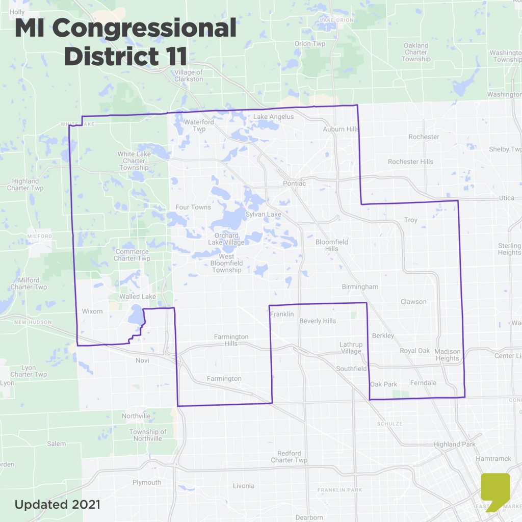 11th Congressional District Map