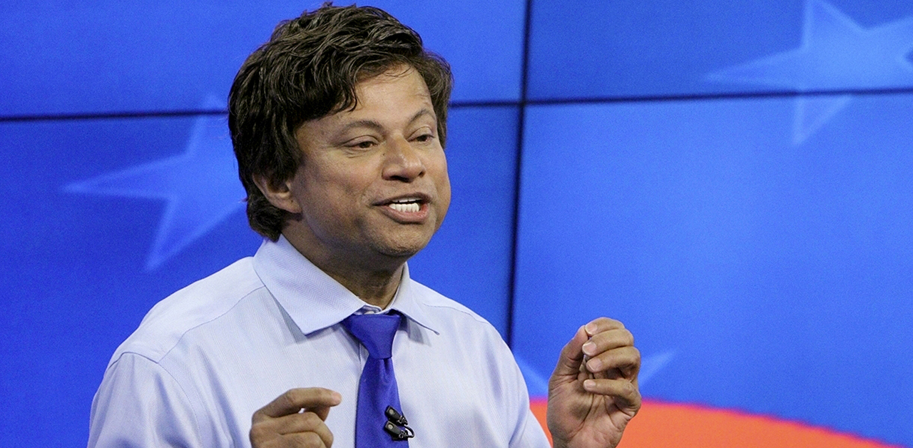 In this June 20, 2018, file photo, Michigan Democratic gubernatorial candidate Shri Thanedar participates during a debate in Grand Rapids. Thanedar won Michigan's 13th Congressional Democratic primary on Tuesday, Aug. 2, 2022, topping a field of nine candidates.