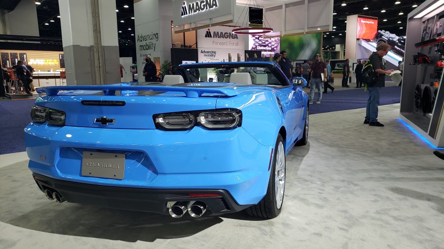 Chevy Camaro 2022 Auto Show