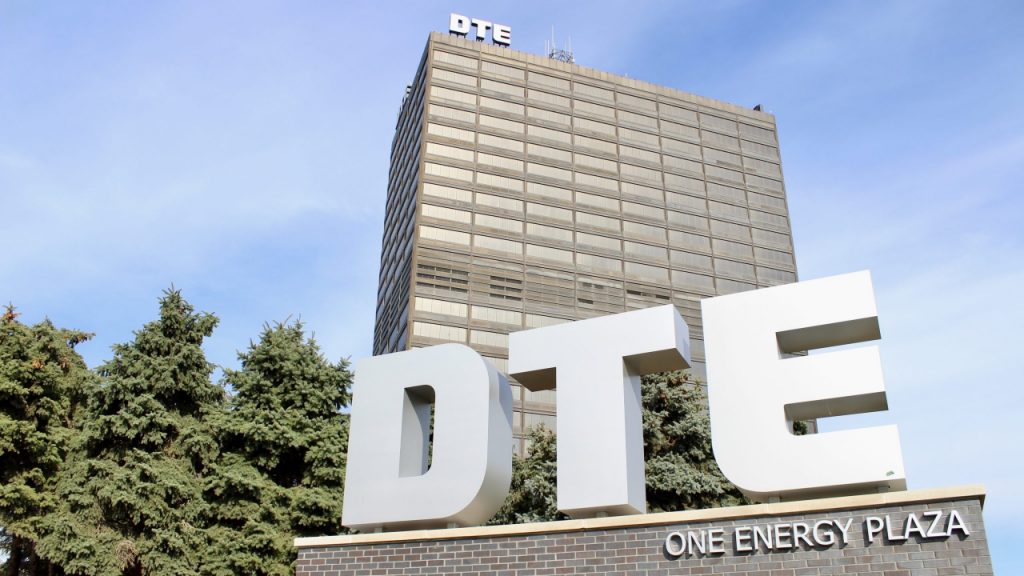 DTE Headquarters in downtown Detroit.
