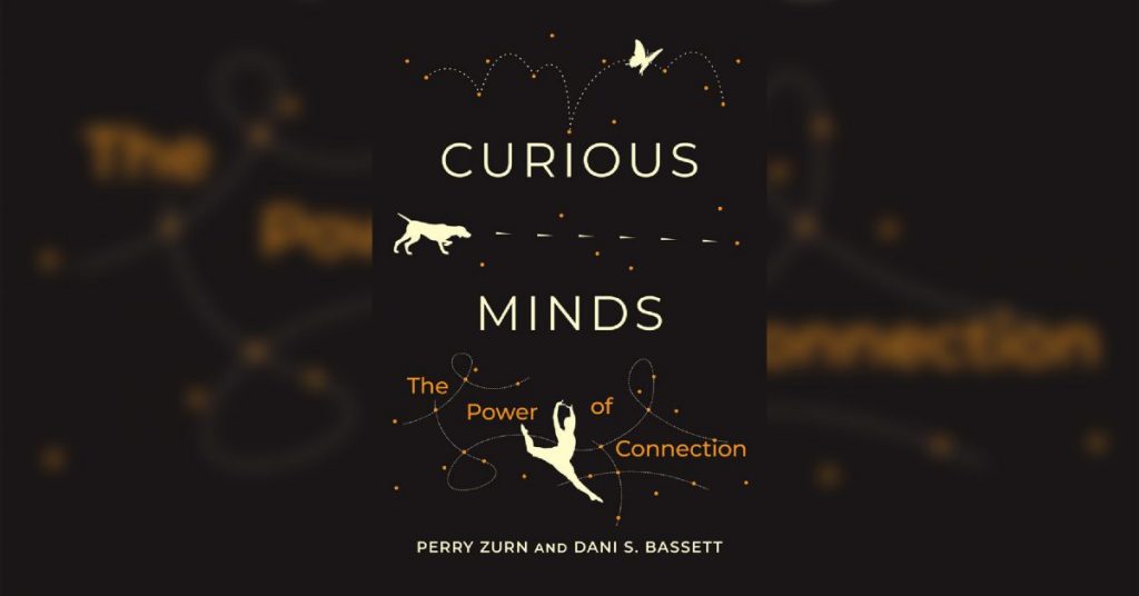 book cover for "Curious Minds: The Power of Connection" by Perry Zurn and Dani S. Bassett
