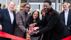 Detroit Soul ribbon cutting ceremony at their second location.