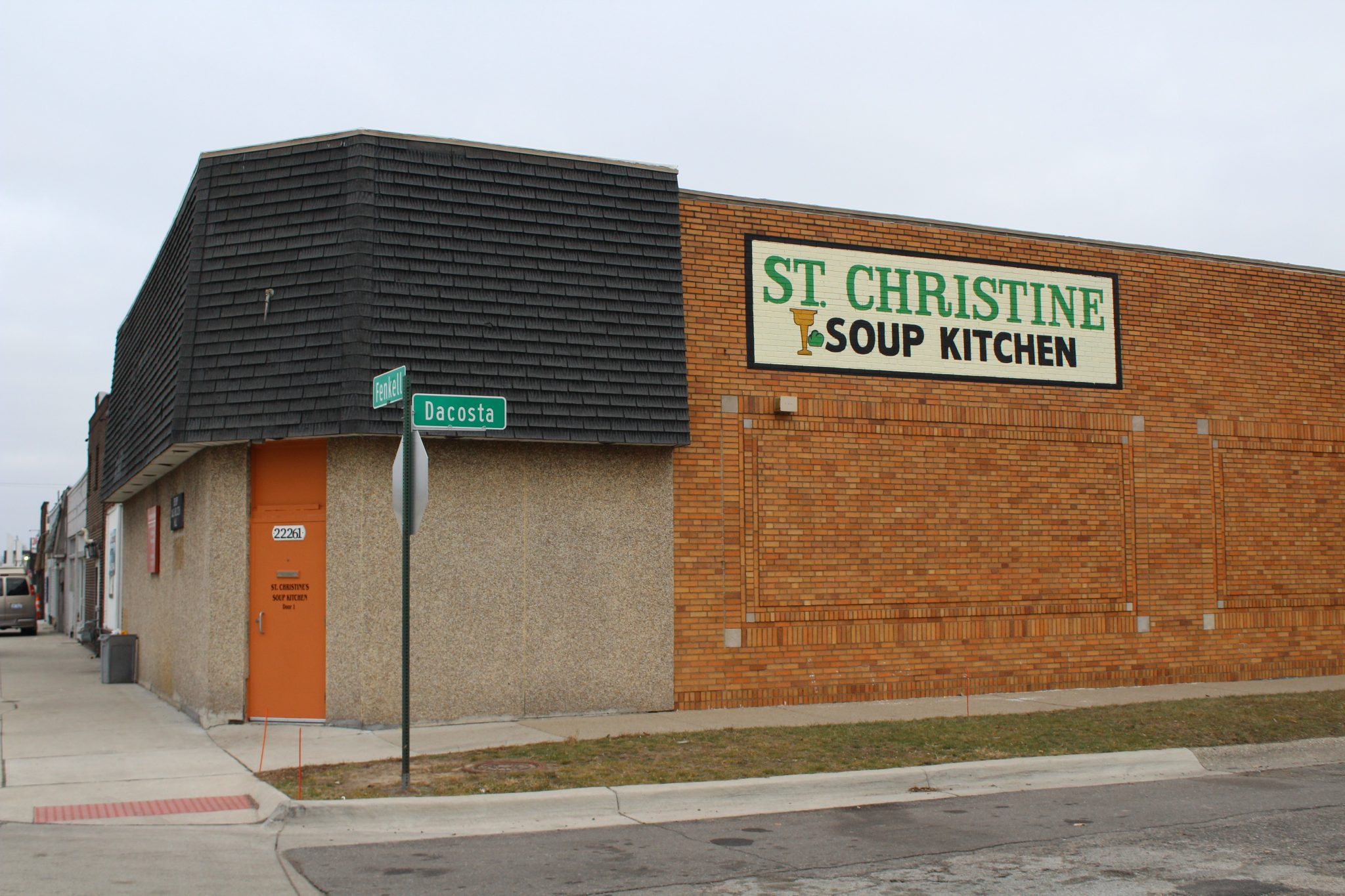 St. Christine Soup Kitchen in west Detroit on Dec. 13, 2022.