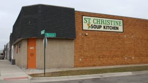 St. Christine Soup Kitchen in west Detroit on Dec. 13, 2022.