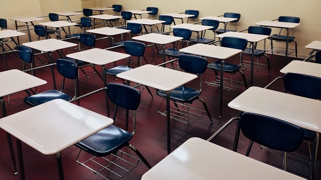 Empty classroom