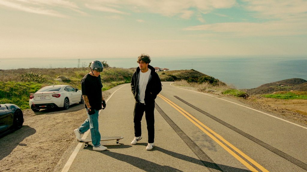 Screenshot of Surf Mesa's music video for "City of Love."