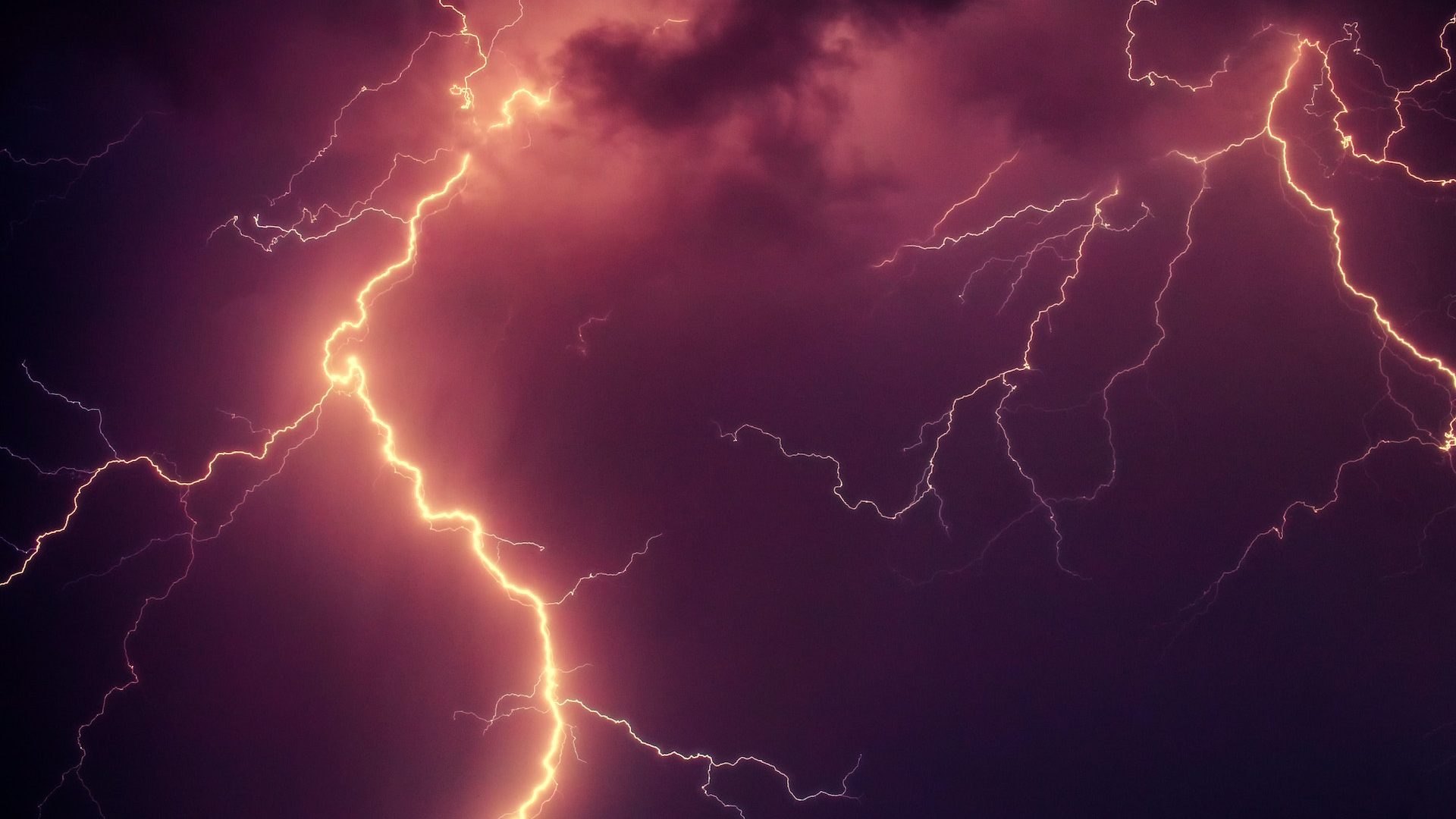 Stock photo of lightning.