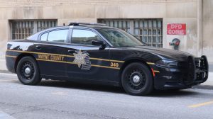 Photo of a Wayne County Sheriff vehicle.