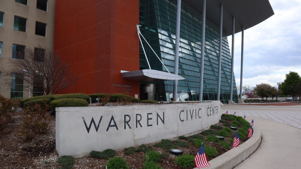 Warren Civic Center building.