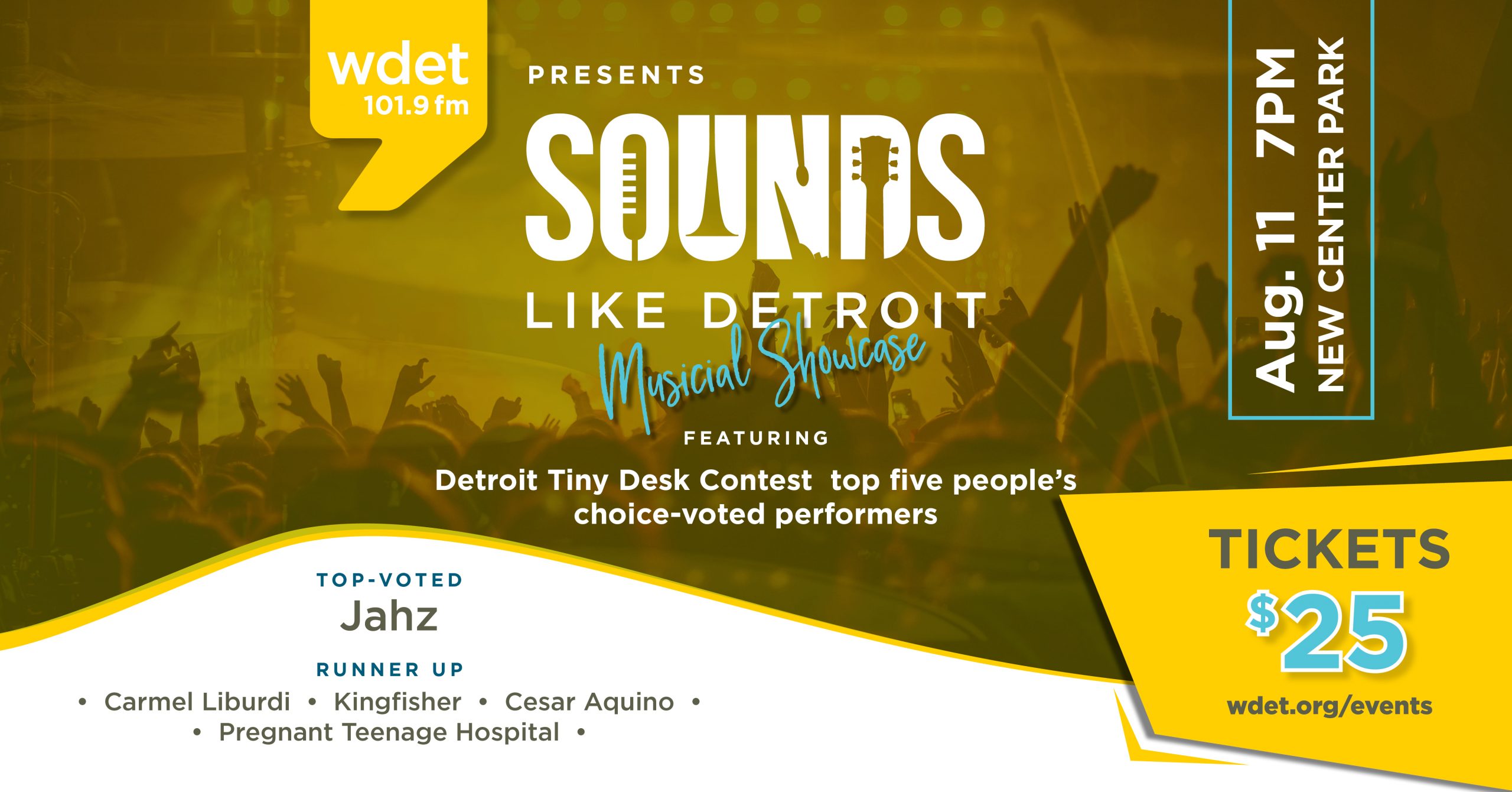 WDET presents "Sounds Like Detroit" Musical Showcase