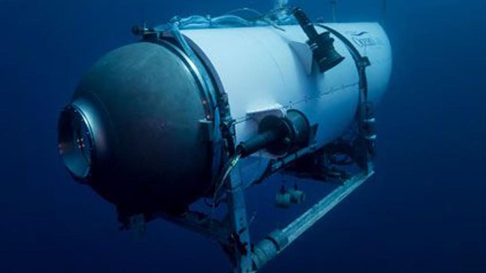 FILE - This undated photo provided by OceanGate Expeditions in June 2021 shows the company's Titan submersible.