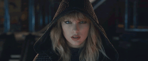 Taylor Swift "Are you ready for it?" gif