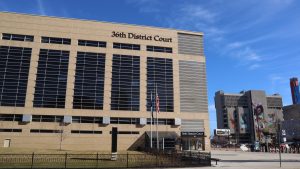 Photo of the 36th District Court in Detroit, Mich.
