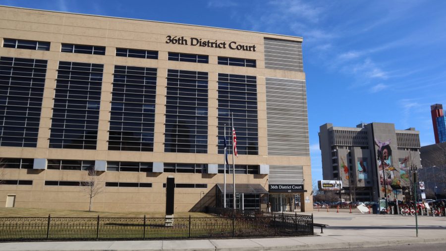 Photo of the 36th District Court in Detroit, Mich.