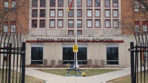 Denby High School in Detroit, Mich.