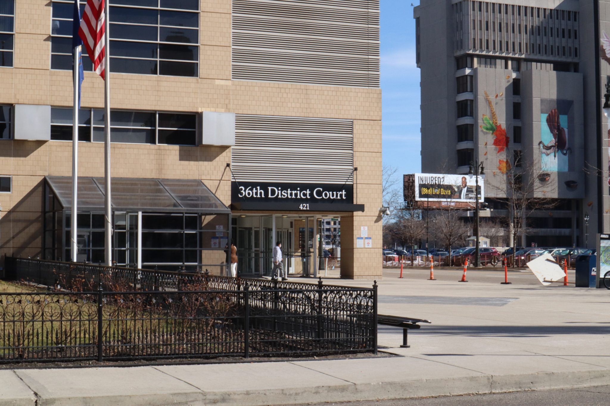 Photo of the 36th District Court in Detroit, Michigan.