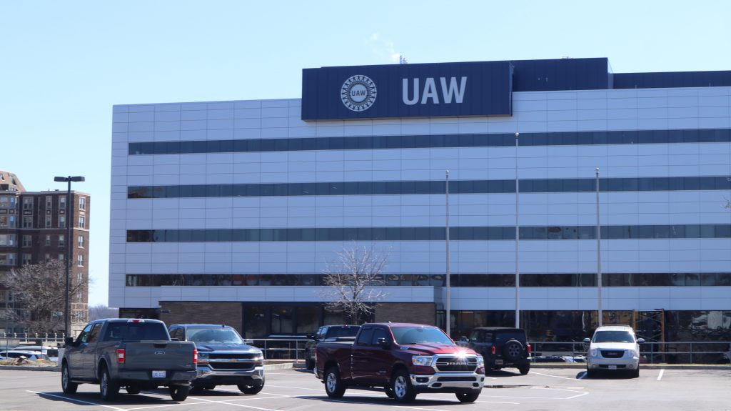 UAW building in Detroit.