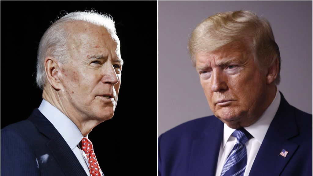 Joe Biden, Donald Trump