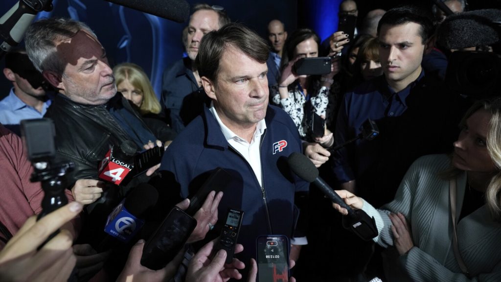 Jim Farley, President and Chief Executive Officer, Ford Motor Company speaks to reporters about the UAW contract talks at the North American International Auto Show in Detroit, Wednesday, Sept. 13, 2023.