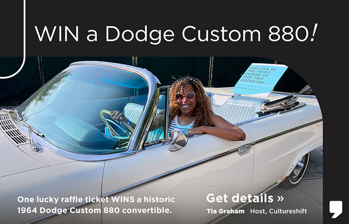Enter WDET's Dodge 880 raffle.