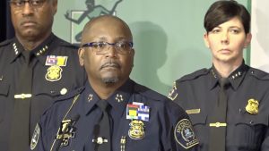 Detroit Police Chief James White held a press conference on Monday, Oct. 23, to provide updates on the Samantha Woll homicide case.