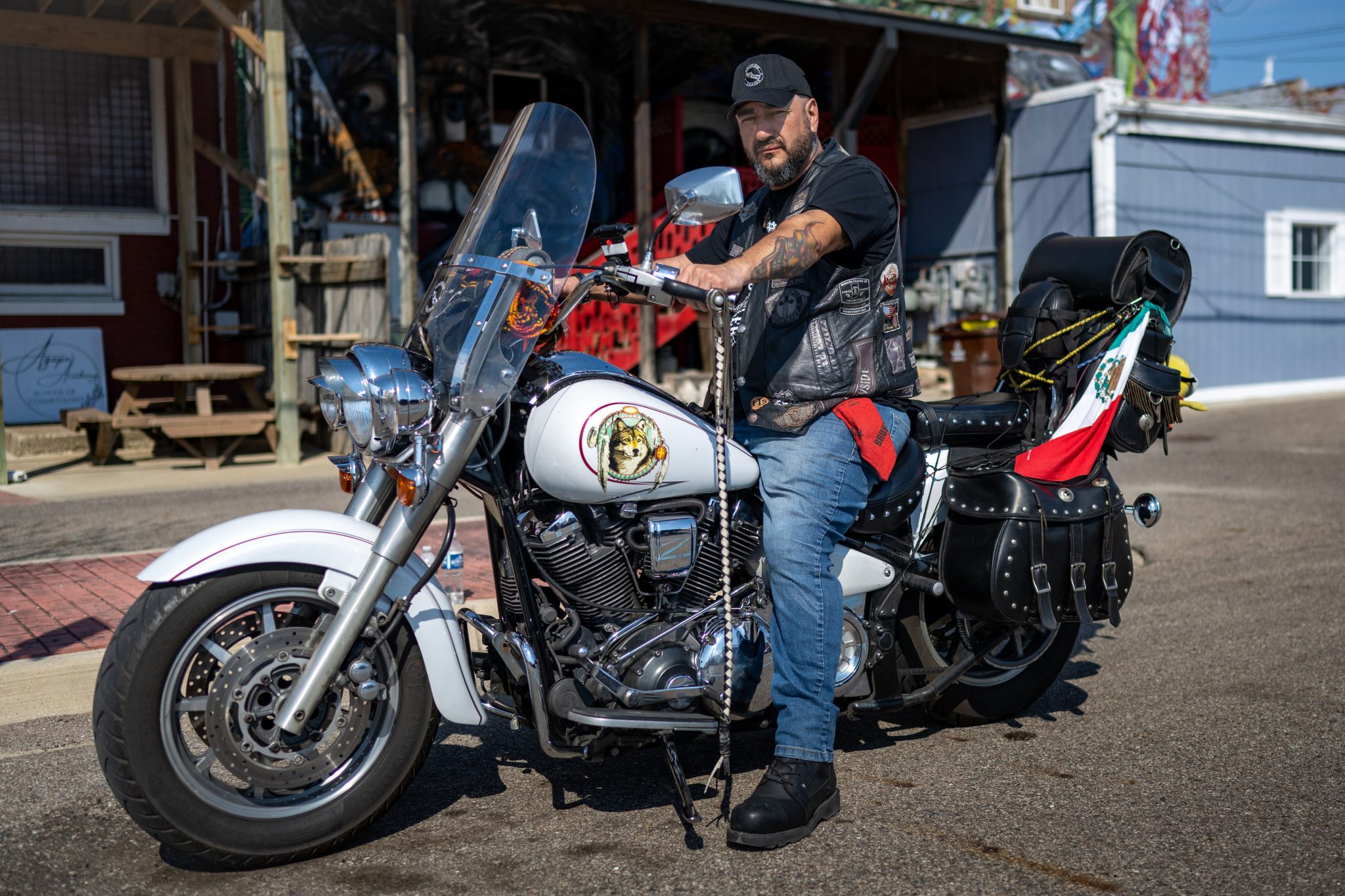 Biker and Michigan resident Johnny Van Patten shared his personal journey from the one-percenter lifestyle to becoming ‘Christ-centered in recovery,’ as a member of the Broken Chains motorcycle club.