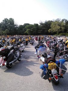 The Buffalo Soldiers take part in many cross-country rides throughout the year to help support other chapters.