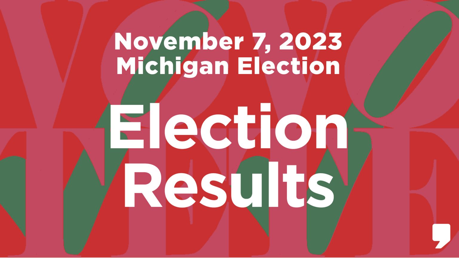 Michigan General Election 2023 Results Hamtramck Wdet 1019 Fm