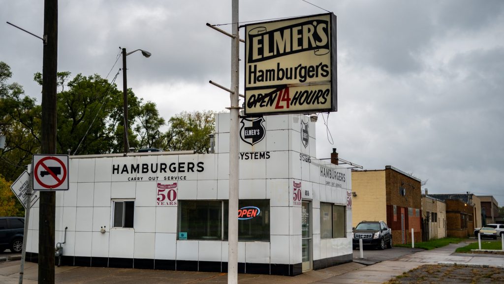 Elmer's Hamburgers in Detroit.