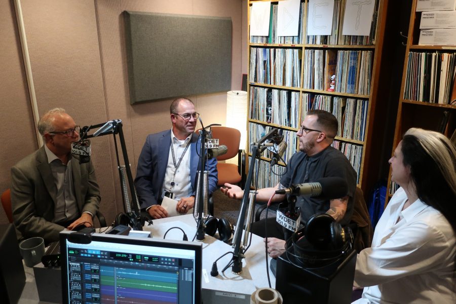 Ann Delisi and James Rigato discuss food allergies with Drs. John Deledda and Edward Zoratti for the "Essential Cooking" podcast.