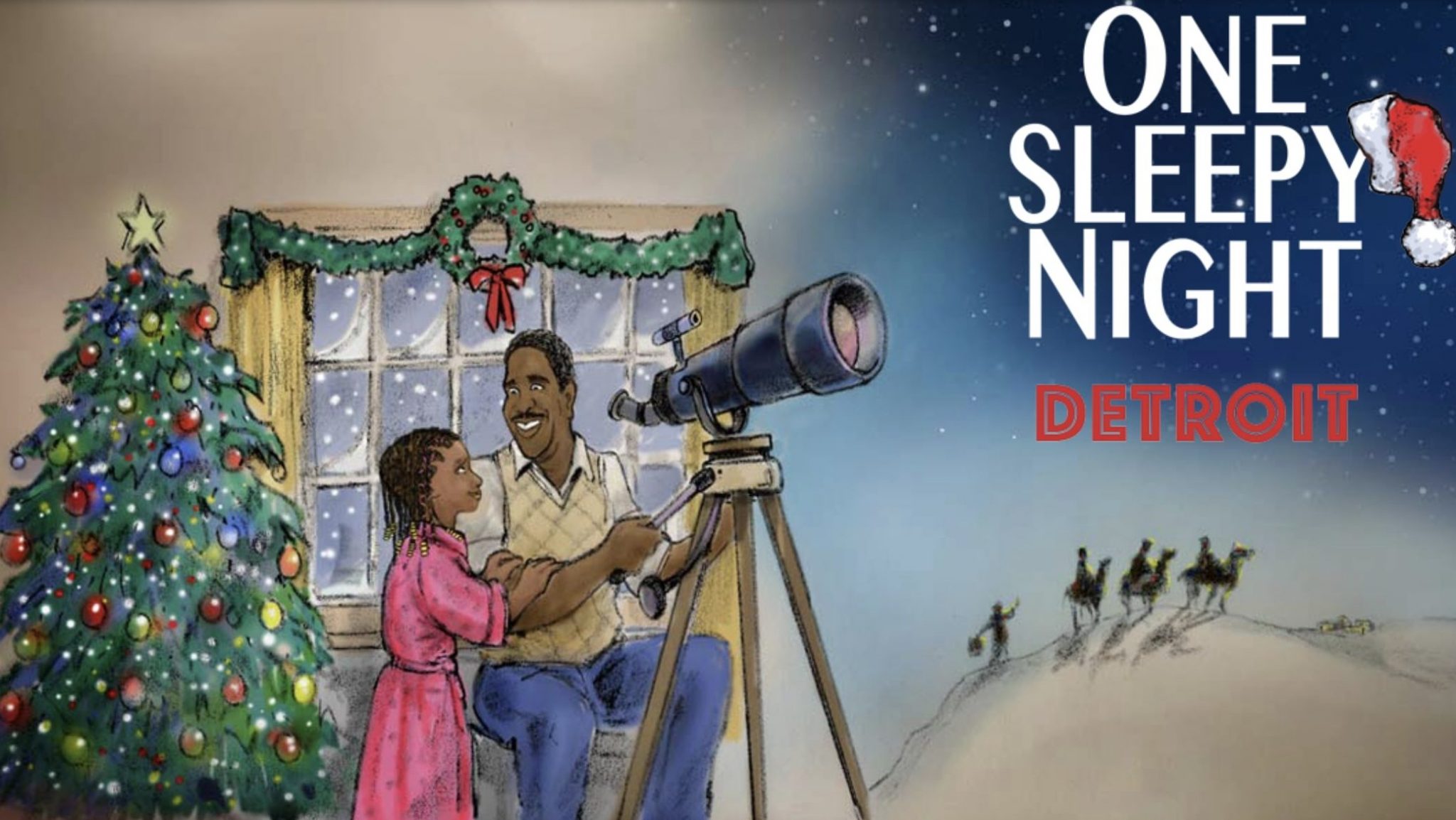 The new original Christmas musical, "One Sleepy Night - Detroit," will run Dec. 6-9, 2023 at the Garden Theater.