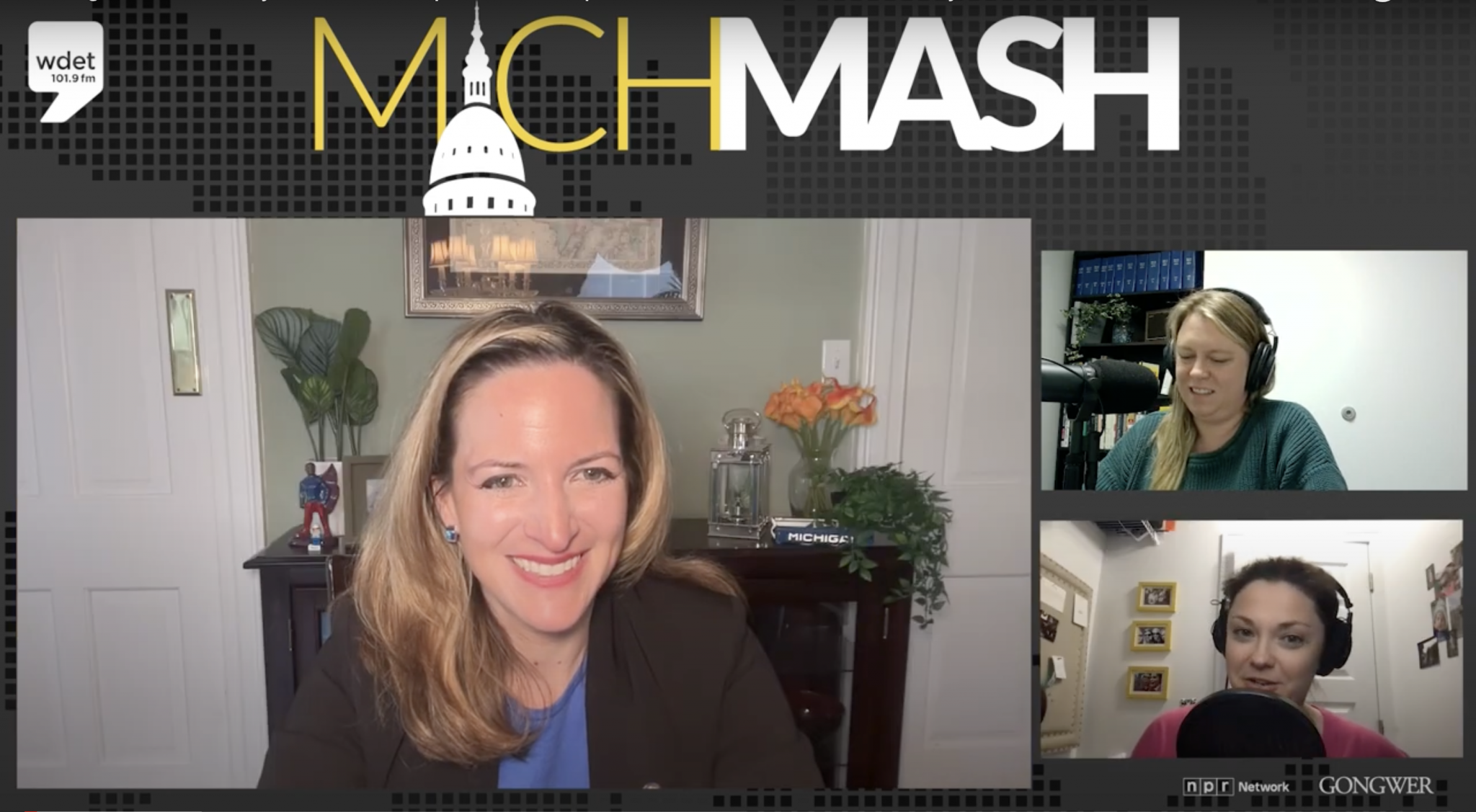 Michigan Secretary of State Jocelyn Benson joined "MichMash" host Cheyna Roth and Gongwer's Alethia Kasban to discuss early voting and boosting voter confidence ahead of the 2024 presidential primary.