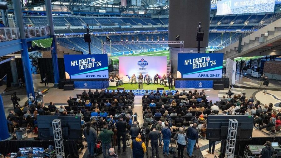 The Detroit Sports Commission and Visit Detroit celebrated the milestone of 150 days until the city of Detroit and its surrounding communities welcome the world for the 2024 NFL Draft from April 25-27.