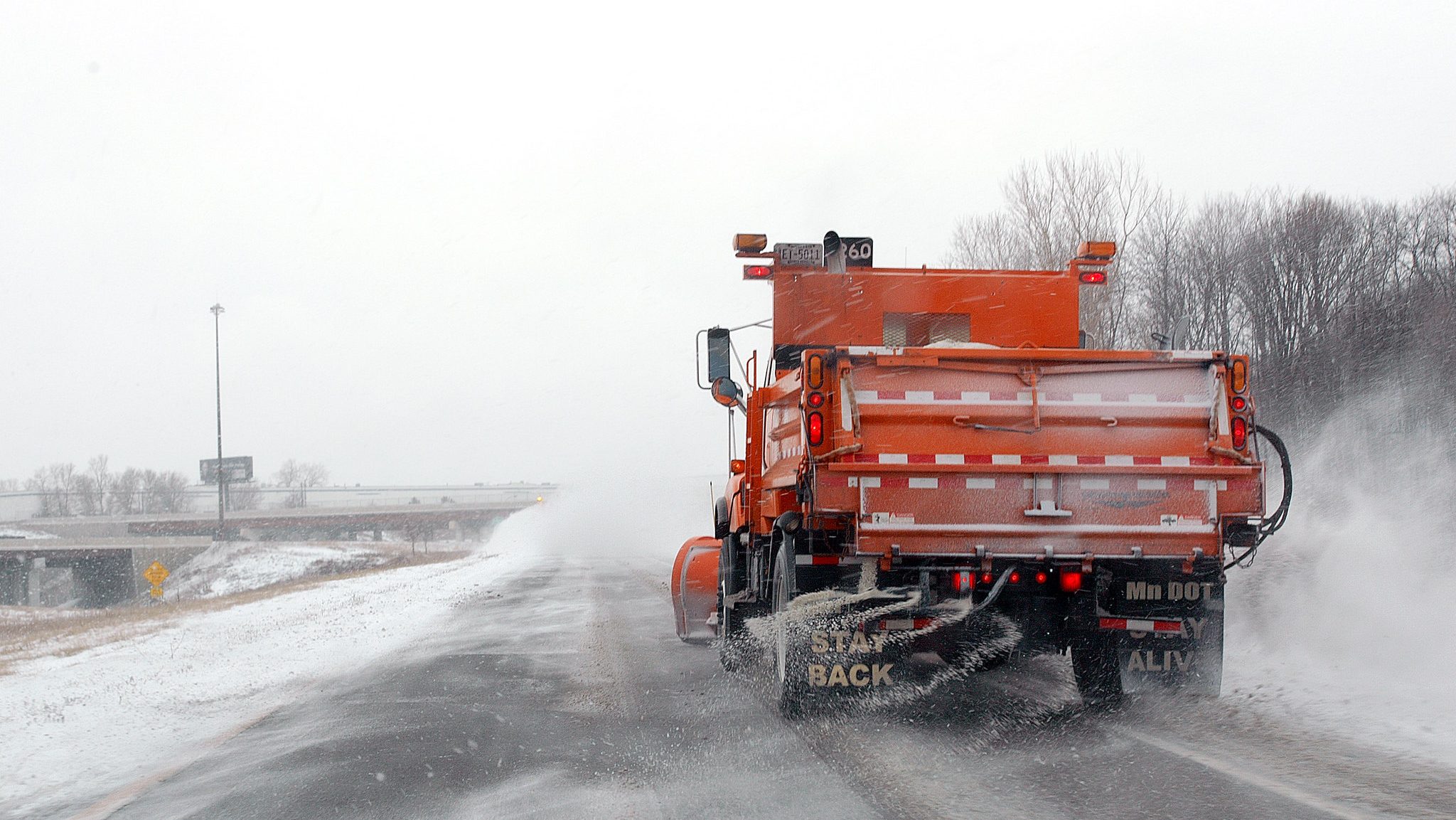 Salting the roads becomes less effective when temperatures drop below 15 degrees, according to the Michigan Department of Transportation.