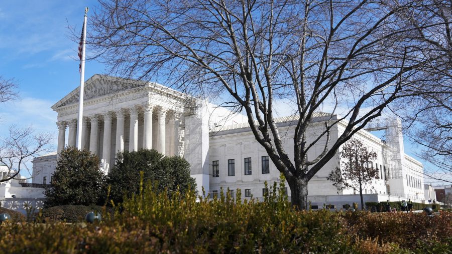 The U.S. Supreme Court is seen, Thursday, Feb. 8, 2024, in Washington.