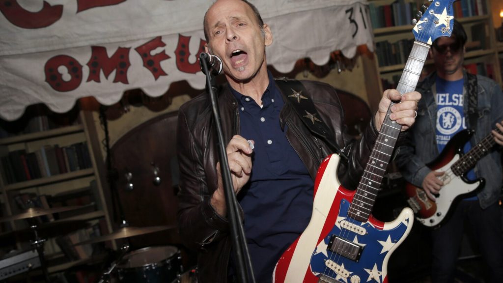 FILE - Wayne Kramer performs at the after party for the CBGB West Coast Premiere Powered by Ciroc at Hemingway's Lounge, Tuesday, Oct. 1, 2013, in Beverly Hills, Calif.