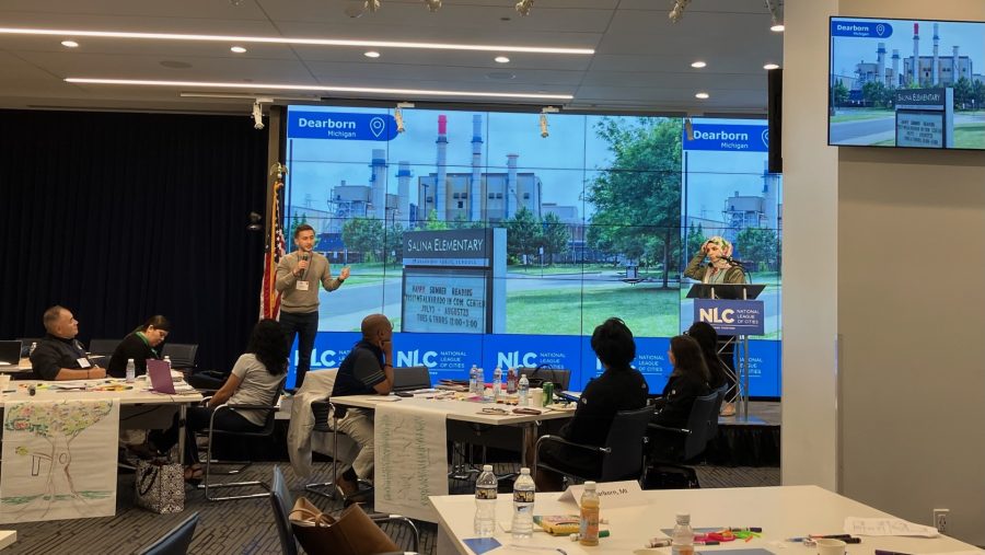 Ali Abazeed, founding director & chief public health officer at Dearborn Department of Public Health, shares the organization's strategies for action at the Cities of Opportunity Action Cohort.