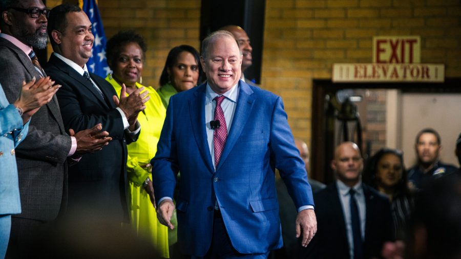 Detroit Mayor Mike Duggan delivered his 11th State of the City address at the Dexter Avenue Baptist Church on Wednesday, April 17, 2024.