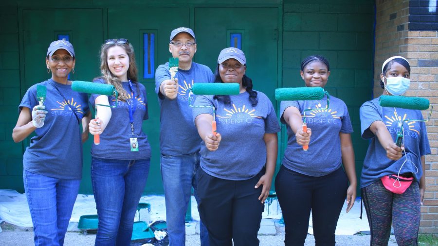 Participants in GM's Student Corps program take part in a summer full of professional development, community service, team building and mentoring.